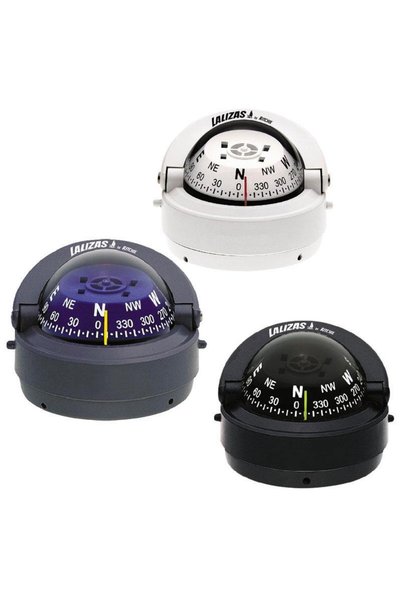 LALIZAS Pusula Explorer B-53g Yüzey Monte, Gri