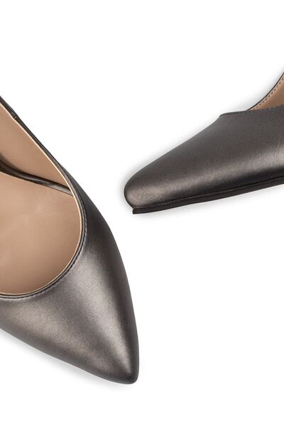 Deery Gray Women's Classic Heeled Shoes 02029ZGRIM01