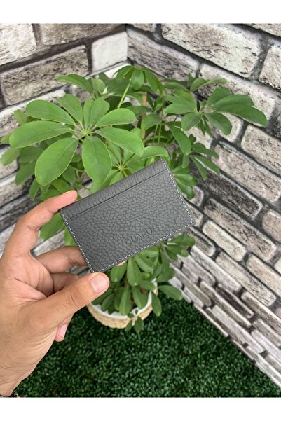 GUARD Antrasit Deri Kartlık