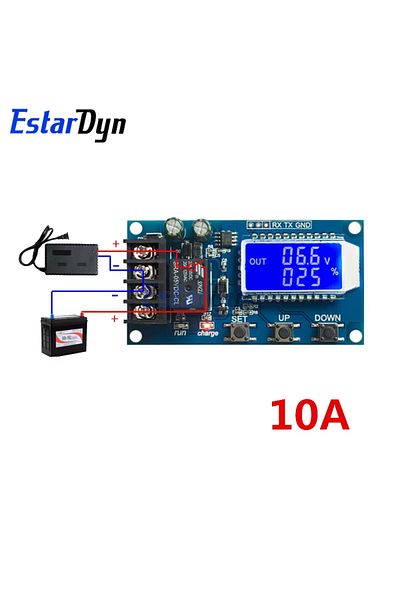 Choice 10A 6-60v 30A 10A Lead-acid Solar Battery Charge Controller Protection Board Charger Time Switch 12v