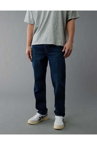 AMERICAN EAGLE بنطال جينز AE AirFlex+ الأصلي المستقيم