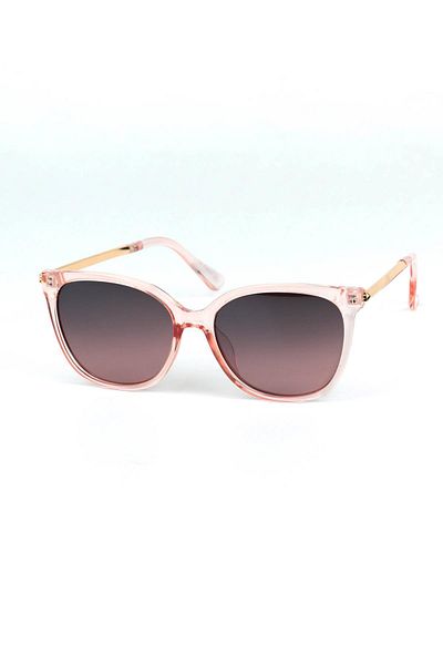Di Caprio Women's Pink Uv400 Protected Oval Model Sunglasses
