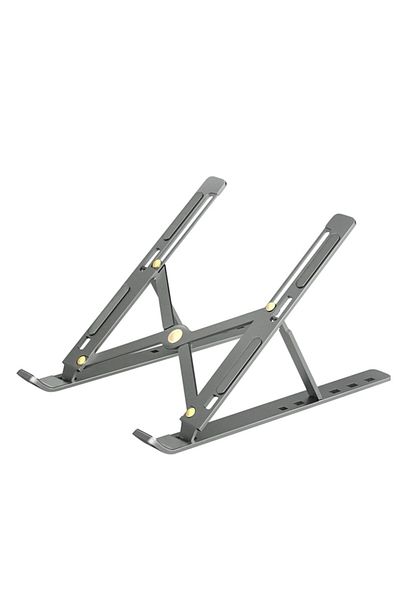 Choice Grey Portable Laptop Stand Aluminum Notebook Support Computer Bracket Macbook Air Pro Holder Accesso