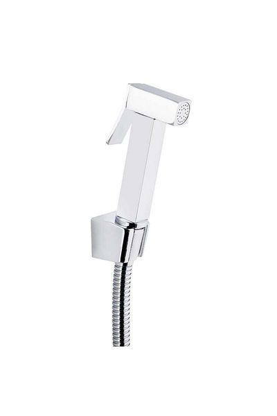 Banyolove Taharetmatic Square - Brass Spiral Stainless, Hand Shower
