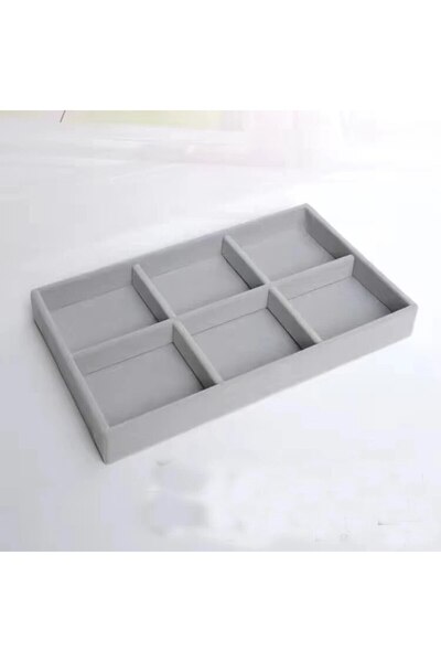 Choice منظم مجوهرات جديد من 6 ألواح شبكية من المخمل لتخزين المجوهرات وعرض الخ...