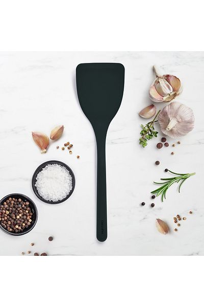 Greenpan Silicone Lasania Spatula Matte Black