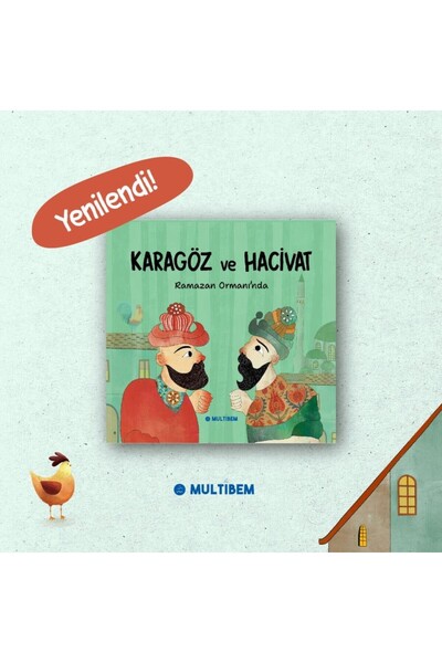 Multibem Yayınları Karagöz Ve Hacivat - Ahşap Oyuncak Hediyeli