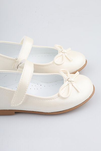 moon glow Παπούτσια Ορθοπεδικά Μπαλαρίνας με Πέρλες Χρώμα Fiyondklu για κορίτσι