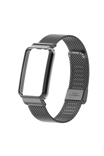 Choice For Mi Band 7 Pro black Metal Strap Case Protector for Xiaomi Mi Band 7 Pro Bracelets+Cover for mi b