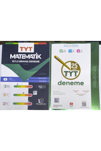 Üç Dört Beş Yayıncılık ÜÇ DÖRT BEŞ YAYINLARI FEN BİLİMLERİ DENEME+ON ÇARPI ON...