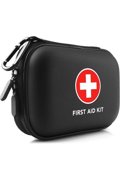 Choice empty black bag Empty Medical First Aid Storage Bag Sanke Small PU EVA...