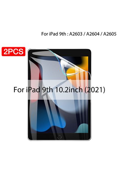 Choice For iPad 9 2PCS Hydrogel Film For Ipad Pro 11 12.9 Air 4 5 13 2024 Screen Protector For Ipad Mini 6