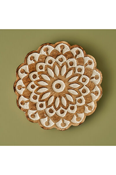 Bella Maison Daira Mango Tree Wall Ornament Natural (20X20X1,8 cm)