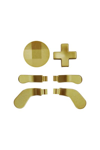 Choice Golden Replacement Thumb Sticks D-pad For Xbox One Elite Series 2 Controller Trigger Button 6 In 1 M