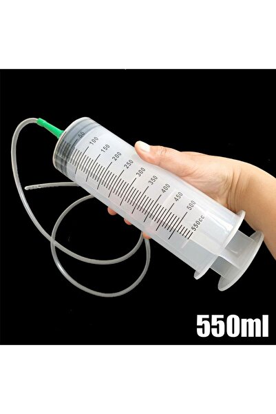Choice 550ML 100/300/550ml Large Capacity Syringes Oil Pump With 1m Hose Pet Feeding Measuring Pump Hydropo