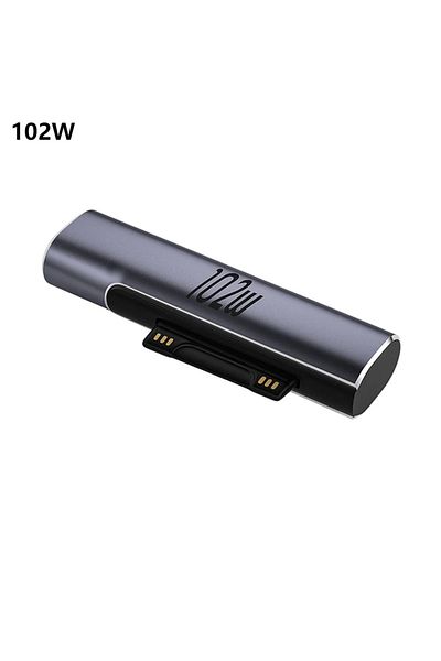 DIXSG مزود طاقة USB C بتقنية الشحن السريع 102 وات 65 وات/102 وات PD لجهاز Microsoft Surface Pro X 8 7 6 5 4 3 Go Book Co