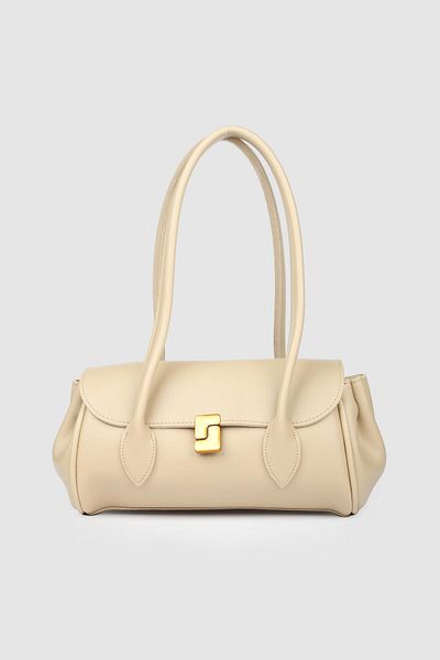La La'Graccio Paris La'Graccio Paris Women's Poves Baguette Bag Mink