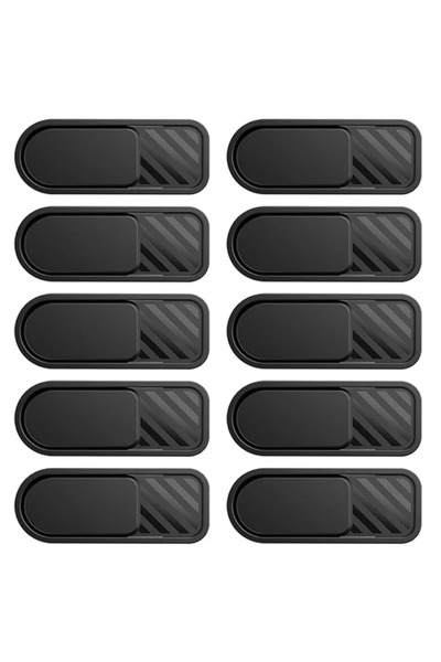 Choice R03-Black-10 قطع غطاء عدسة الكاميرا مضاد للاختراق انزلاق عدسة الهاتف ا...