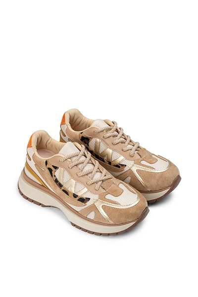 Deery Μπεζ Sneaker Γυναικεία Παπούτσια