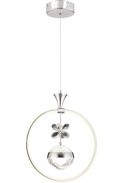 Begüsa Harlem 3 Renk Ledli Avize Krom Kaplama No:02