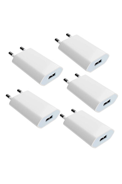 Choice 5Pcs 5Pcs/lot USB Charging EU Wall Charger for iPhone 7 8 6 6S Plus X ...