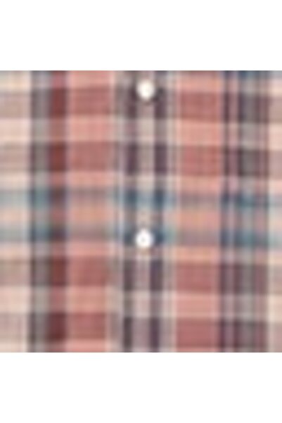 AMERICAN EAGLE AE Plaid Button-Up Poolside Shirt
