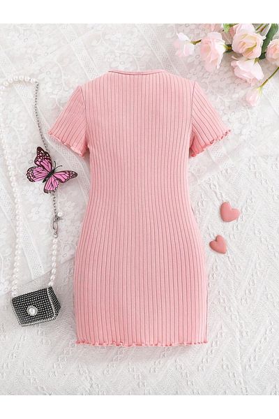Machetta Rochie cu maneca scurta cu imprimeu fluture