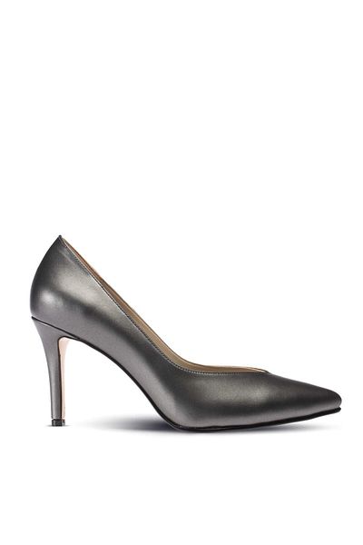 Deery Gray Women's Classic Heeled Shoes 02048ZLCVM01
