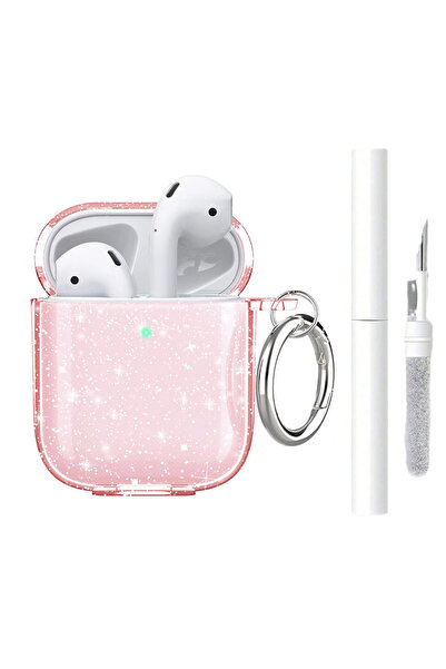 Choice For airpods 1 2 Pink Suitable For AirPods 4 Protective Case With Trans...