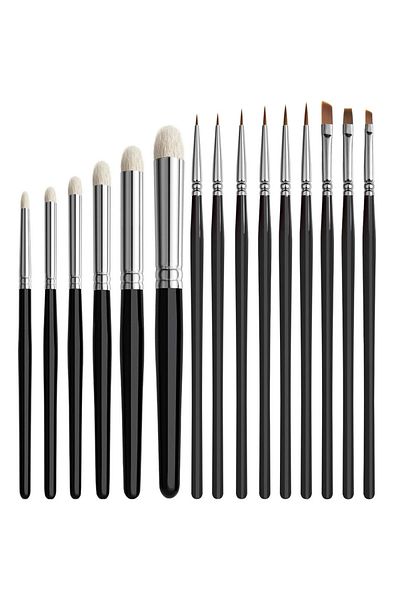 Choice 15pcs Professional Miniature Paint Brush Set For Warhammer 40K, Dnd, Citadel & Scale Models - Ideal