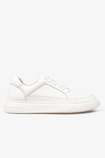Barmea Ανδρικά παπούτσια Sneaker - RUBEL grandfather 2401 Λευκό/Λευκό 3154