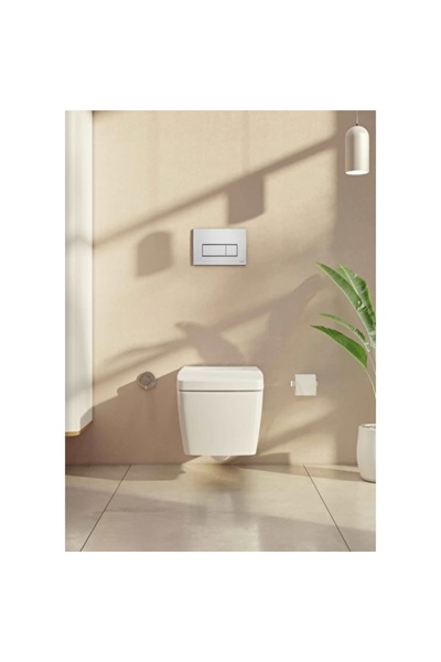 VitrA Root Square 740-2300 Kumanda Paneli, Parlak Beyaz