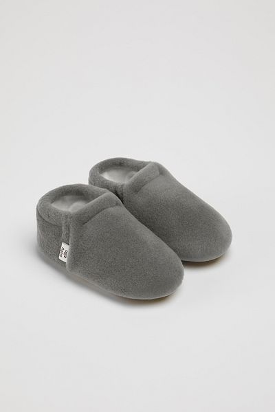 BabyZilla Non-Slip Sole Fleece Baby Booties Organic Cotton Lining, Home Boot Slippers and Nursery Shoes