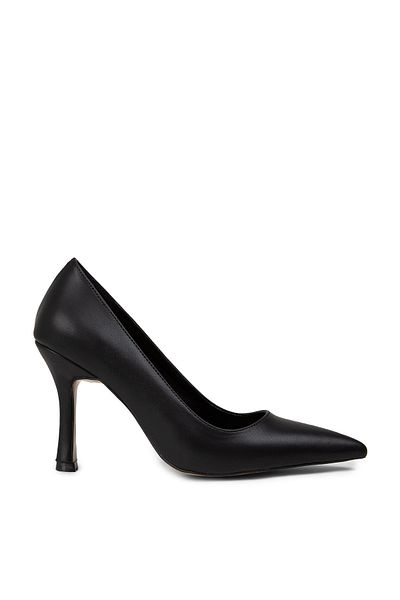 Deery Black Women's Stiletto Heeled Shoes