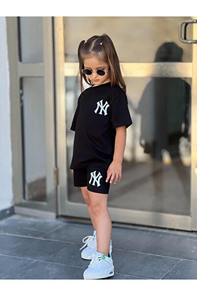 yns coolstar Unisex Model Single Jersey Fabric 100% Cotton Summer Bottom Top Set