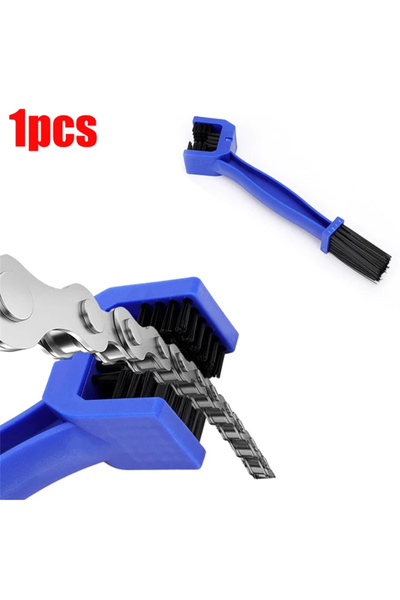 choice2 قطعة واحدة زرقاء اللون، ملحقات دراجة نارية، فرشاة تنظيف سلسلة، غطاء م...