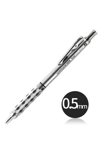 Choice 05mm 1pcs 1pcs Pentel GraphGear 1000 Drawing Mechanical Pencil Student Use Not Easy to Break Lead M