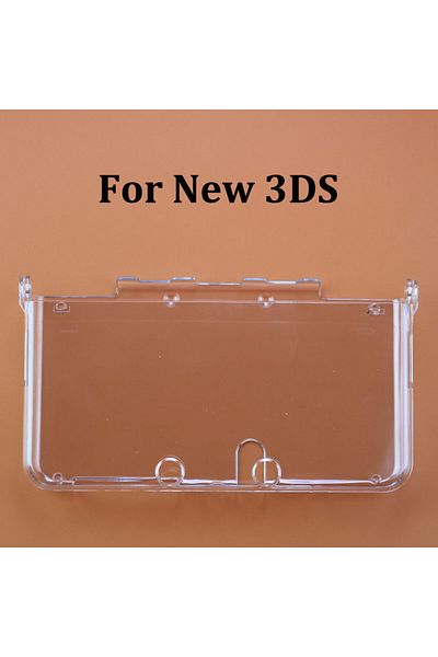 JCD For New 3DS 1pcs Plastic Clear Crystal Hard Shell Case Cover For 3DS New 3DS XL LL For NDS Lite NDSL