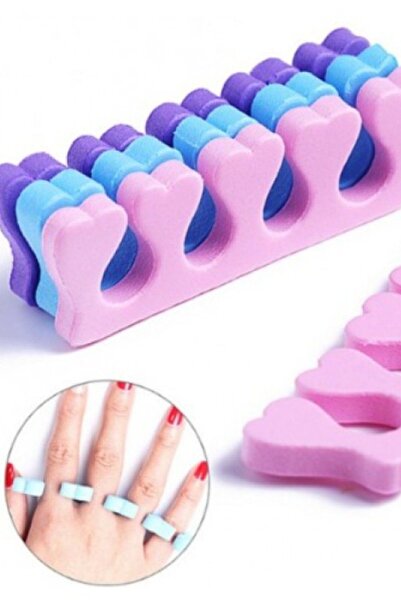 hayret sepeti Perfect Manicure & Pedicure Experience with Finger Separator Sponge 5Pcs