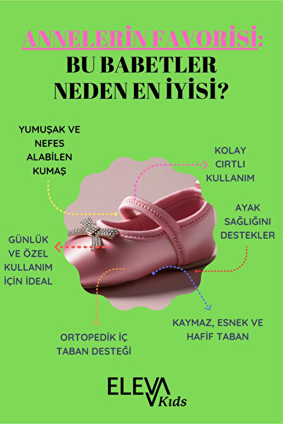 moon glow Παπούτσια Ορθοπεδικά Μπαλαρίνας με Πέρλες Χρώμα Fiyondklu για κορίτσι