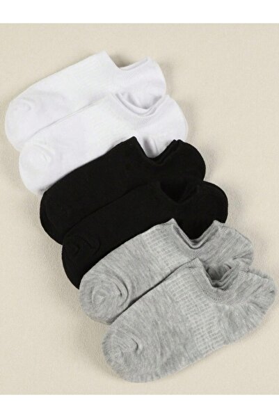 Black Arden Socks Günlük Kullanım İçin pamuklu babet Çoraplar 5 Çift