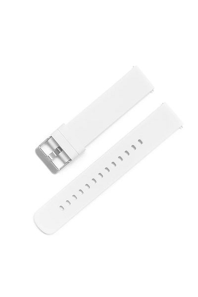 Choice 16mm White 16mm 18mm 20mm 22mm Smart Watch Bands, Replacement Adjustable Straps for Samsung Galaxy S