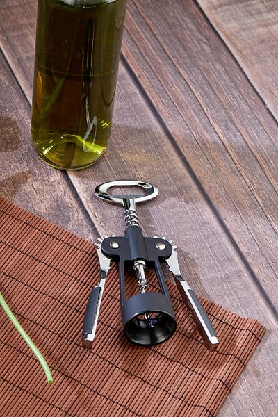 Turkco Premium Winged Corkscrew Set Waiter Type Mode Wine Opener