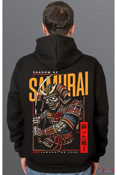 Bumeta Hanorac unisex cu glugă Samurai Shadow