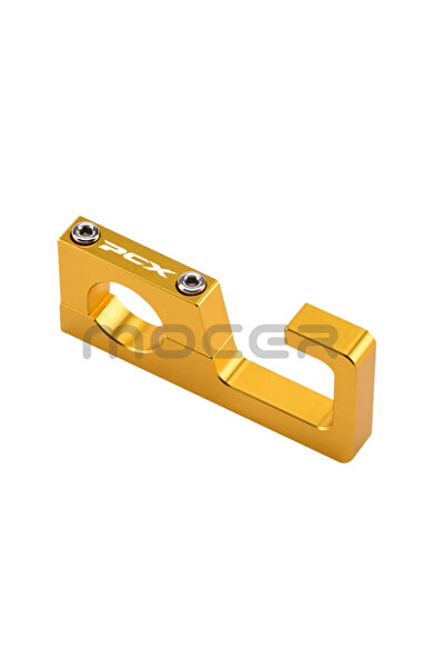 Choice Gold Motorcycle 22MM CNC Aluminum Alloy Handlebar Luggage Helmet Hook ...