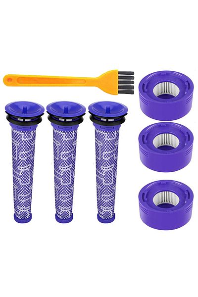 Choice 6PCS HEPA Filters And Pre Filters for Dyson V7 V8 Absolute Animal Motorhead Cordless Vacuums Replace
