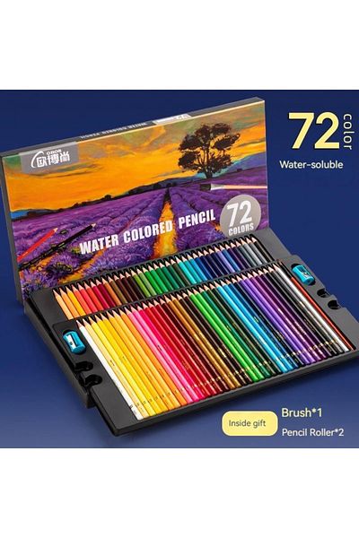 Choice 72 color water 48/72/120/150/200 Colors Professional Colored Oil Pencils Lead Watercolor Drawing Pen