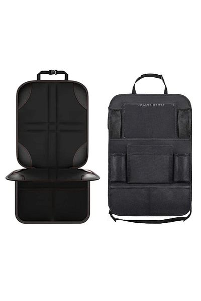Choice 1seatmat 1 kick mat Car Seat Cover Protector for Child Kids Children Universal Auto Rear Seat Covers