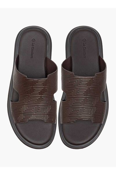 Le Confort Cutout Detail Slip-On Arabic Sandals