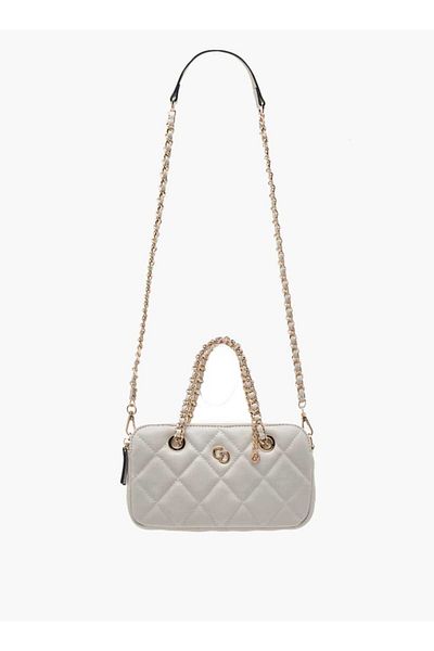 Celeste Quilted Crossbody Bag with Detachable Chain Strap and Handles